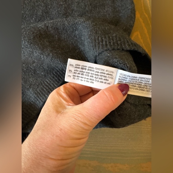 Zara Charcoal Short Sleeve Dress Size XS - Picture 3 of 7